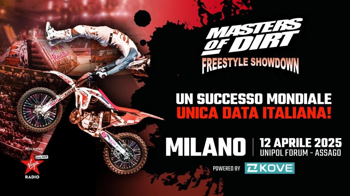 Masters of Dirt: arriva a Milano il 12 aprile il più grande spettacolo di freestyle del 21° secolo. Guarda il video